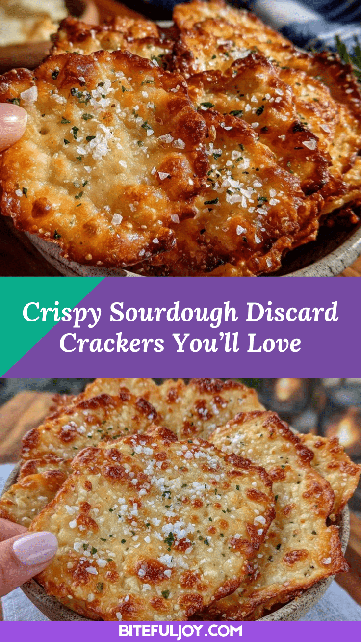 sourdough discard crackers recipe