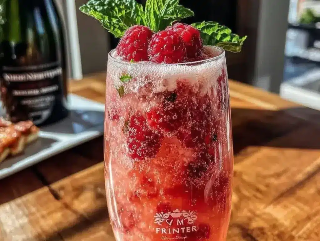 Sparkling Love Potion Cocktail - featured image