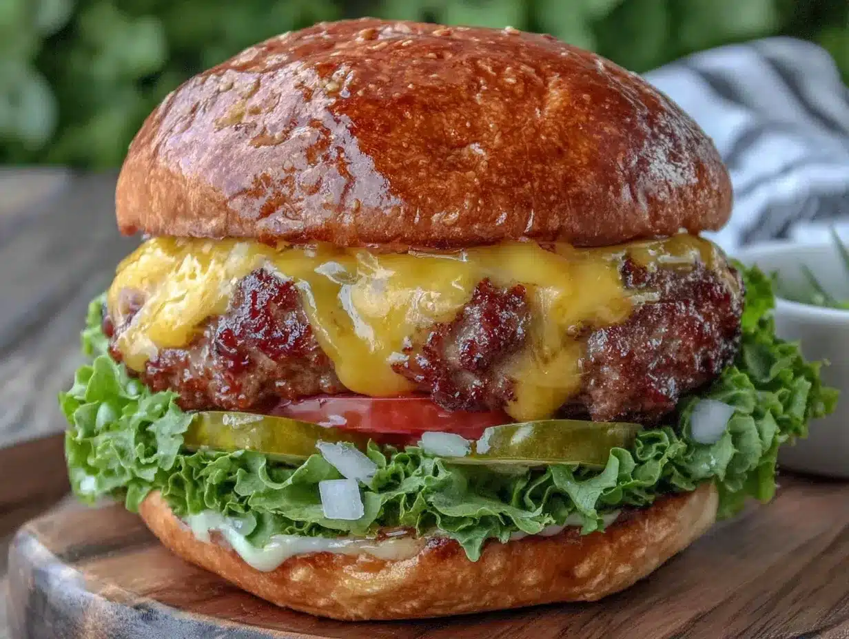 ultimate cheeseburger recipe preparation steps