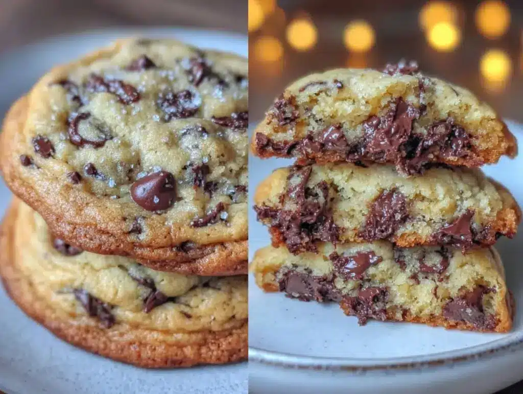 ultimate chewy chocolate chip cookies - featured image