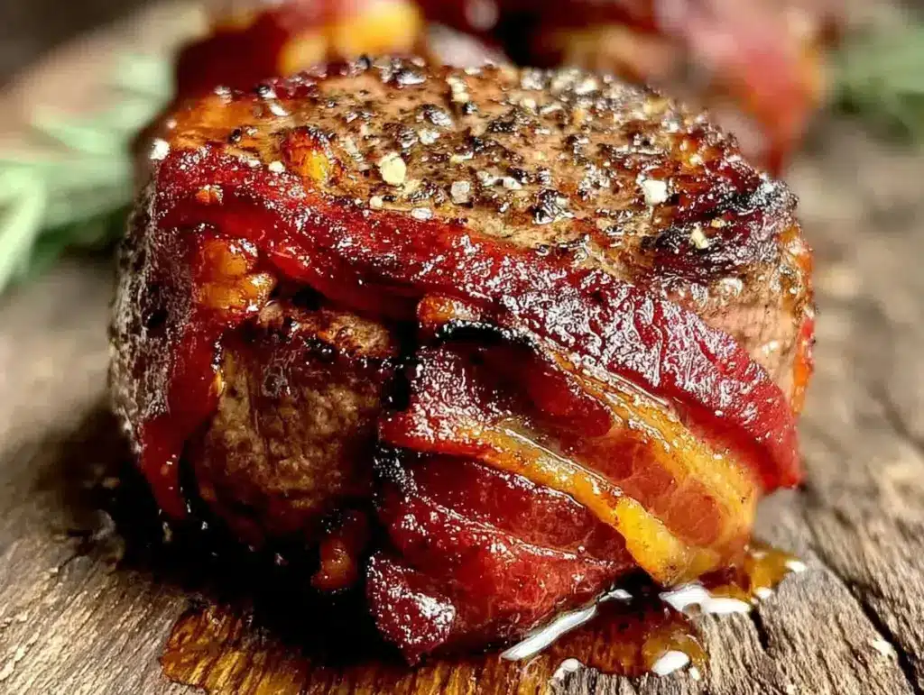 bacon-wrapped filet mignon - featured image