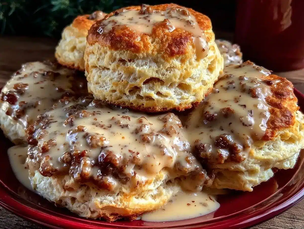 biscuits and gravy recipe preparation steps