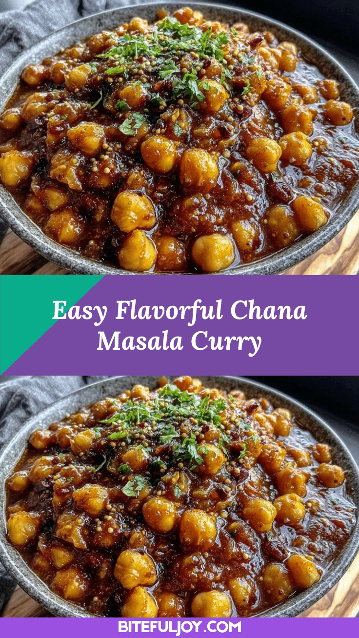 chana masala curry recipe