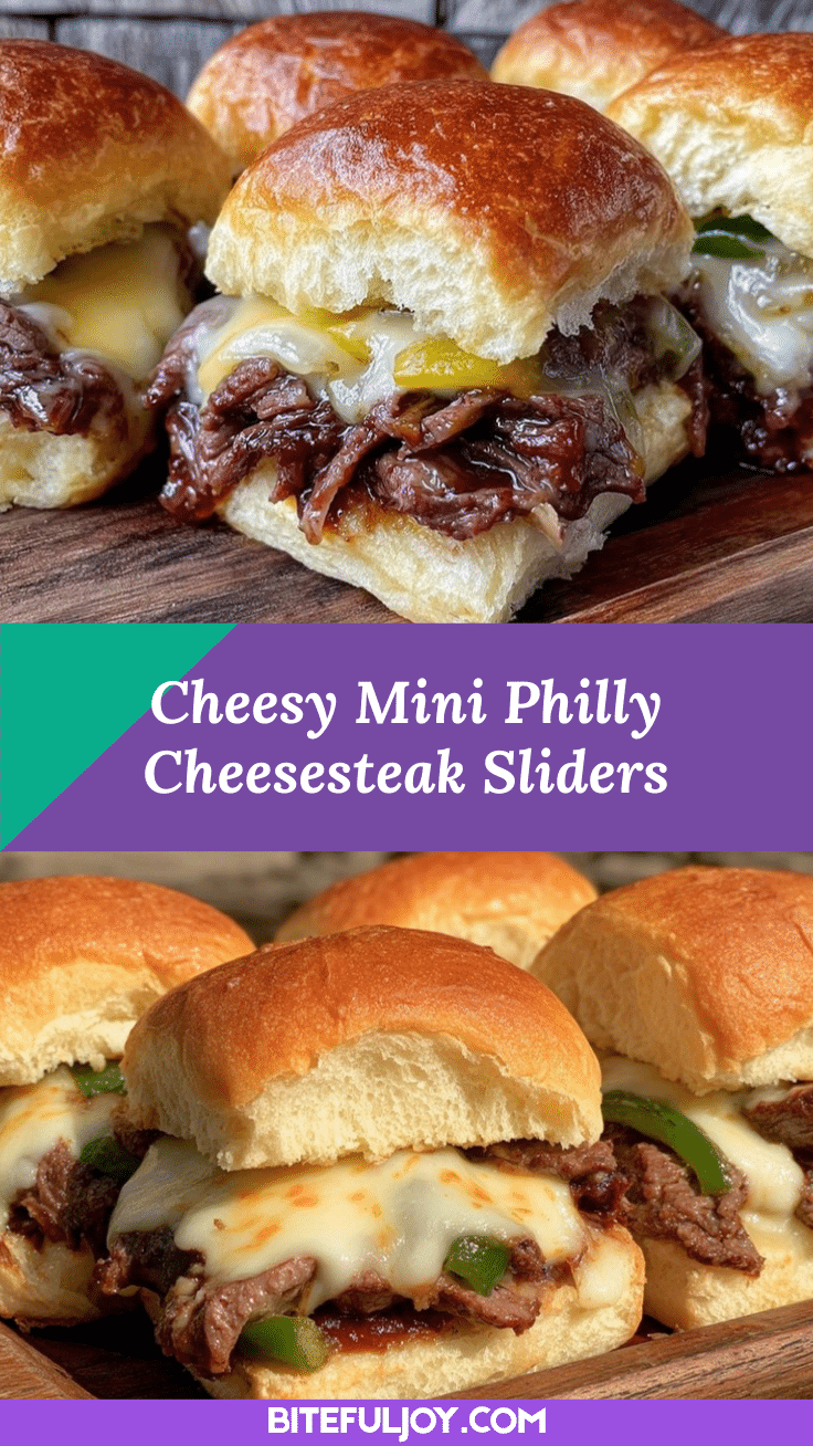 cheesy mini philly cheesesteak sliders recipe