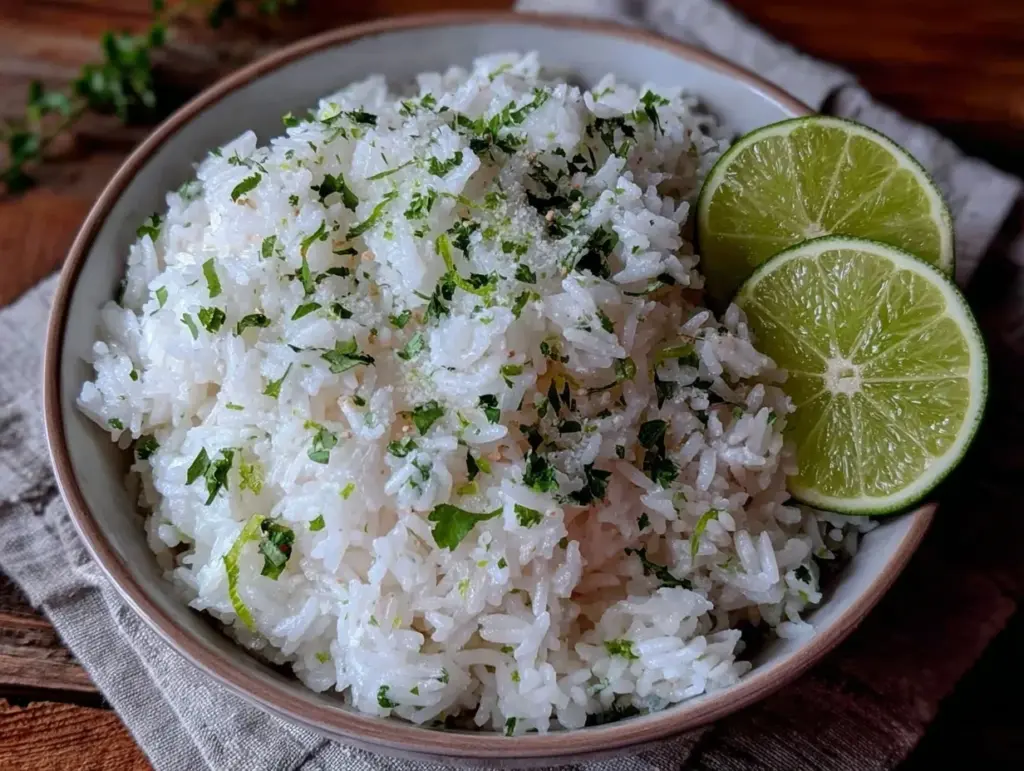 cilantro lime rice - featured image