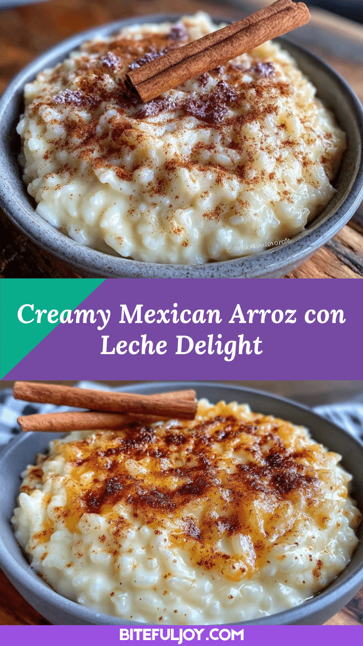 creamy arroz con leche recipe