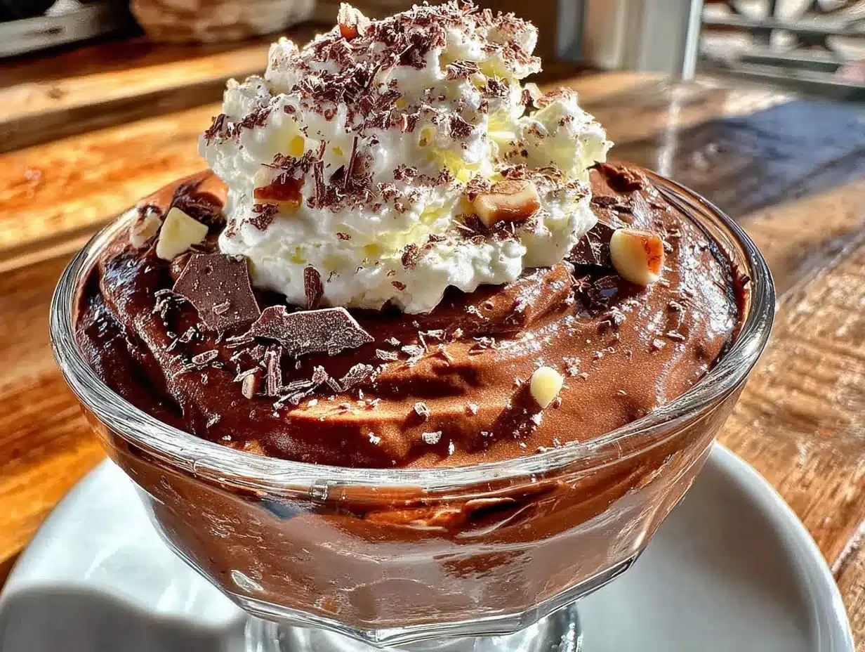 Creamy Baileys Chocolate Mousse preparation steps
