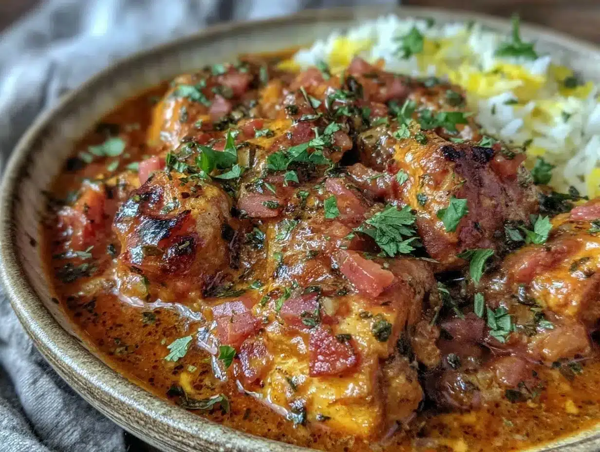 creamy butter chicken preparation steps
