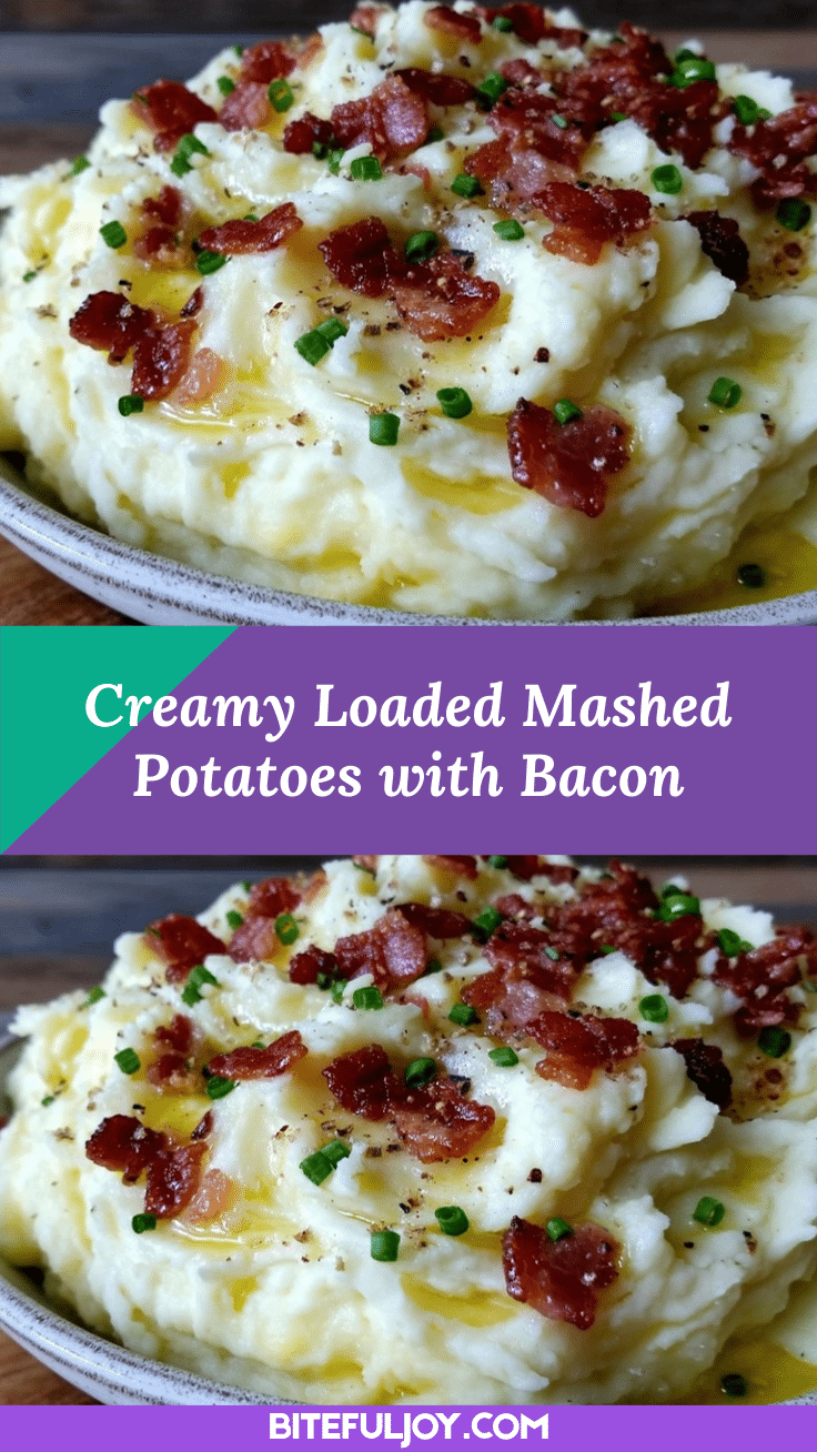 creamy loaded mashed potatoes with bacon recipe