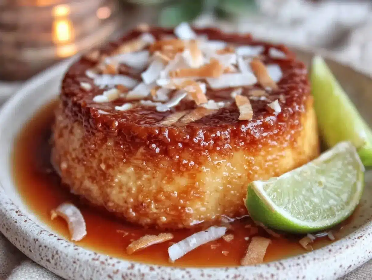 creamy mexican flan preparation steps