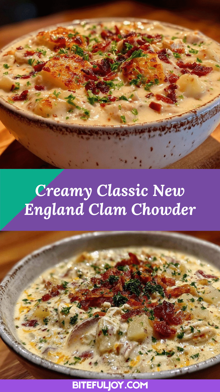 creamy new england clam chowder recipe