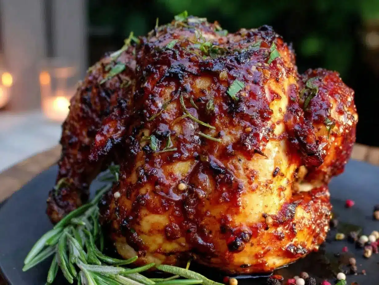 crispy beer can chicken recipe preparation steps