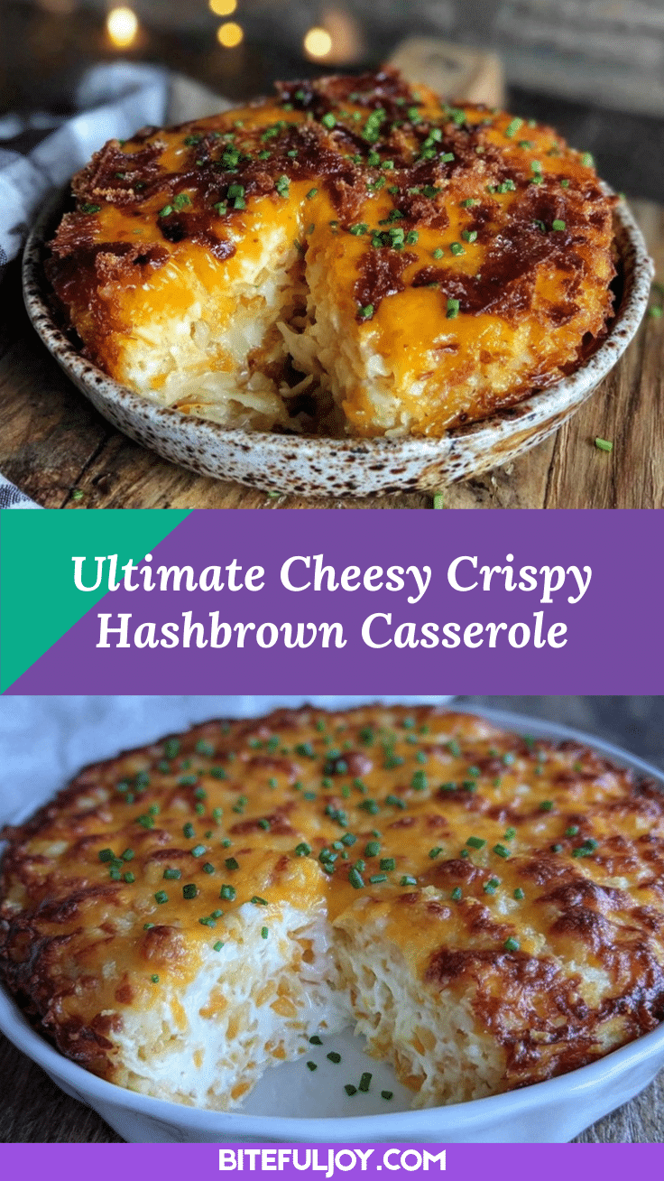 crispy cheesy hashbrown casserole recipe