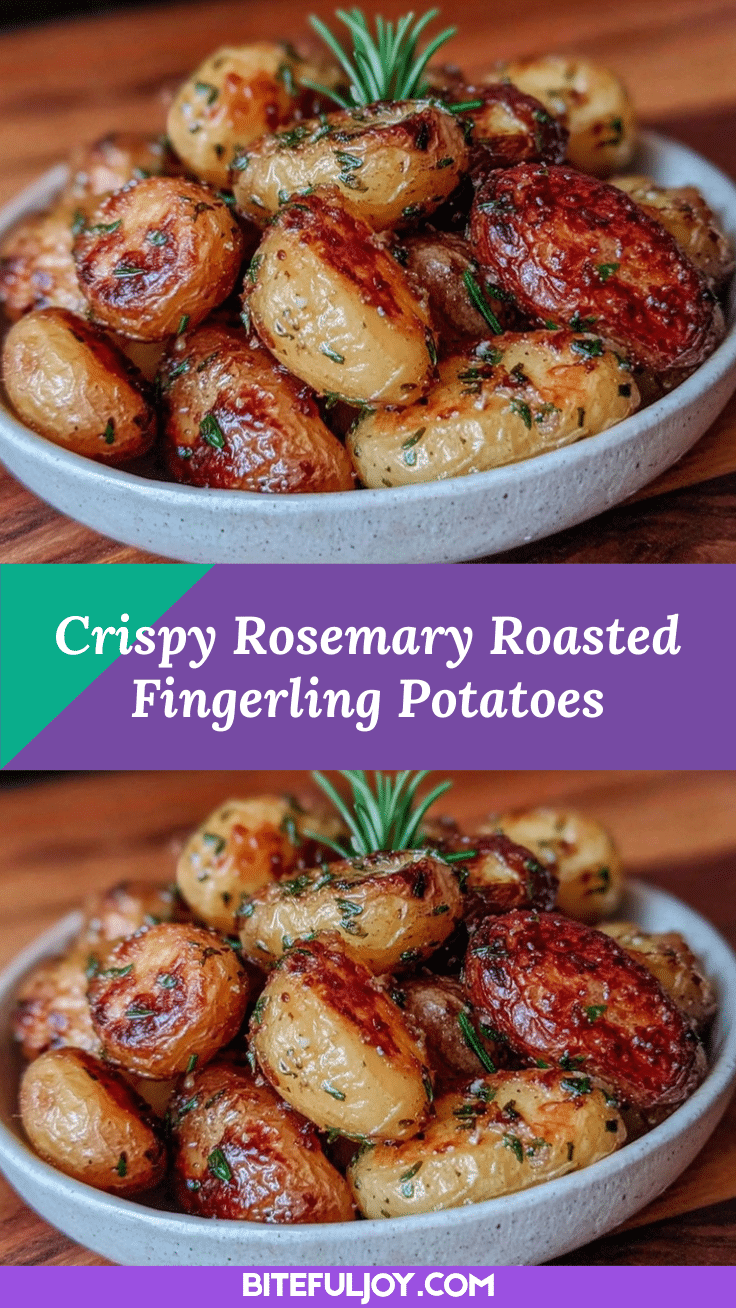 crispy rosemary roasted fingerling potatoes recipe