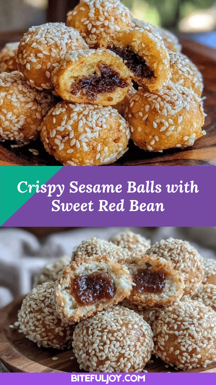 crispy sesame balls recipe