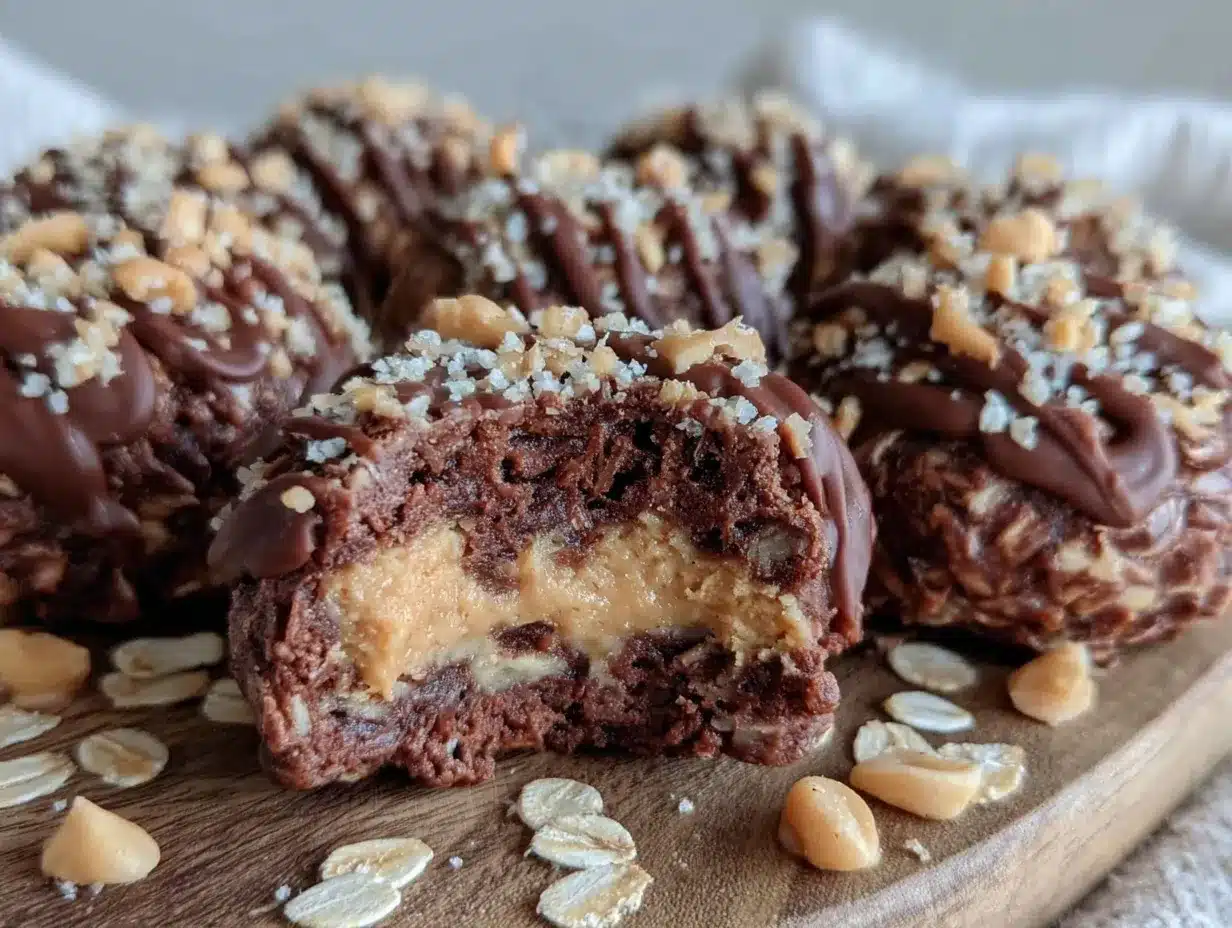 easy no-bake chocolate peanut butter cookies preparation steps
