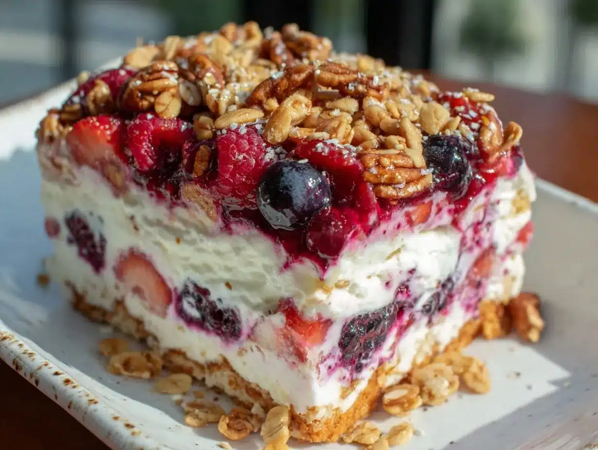 fresh berry parfait bar preparation steps