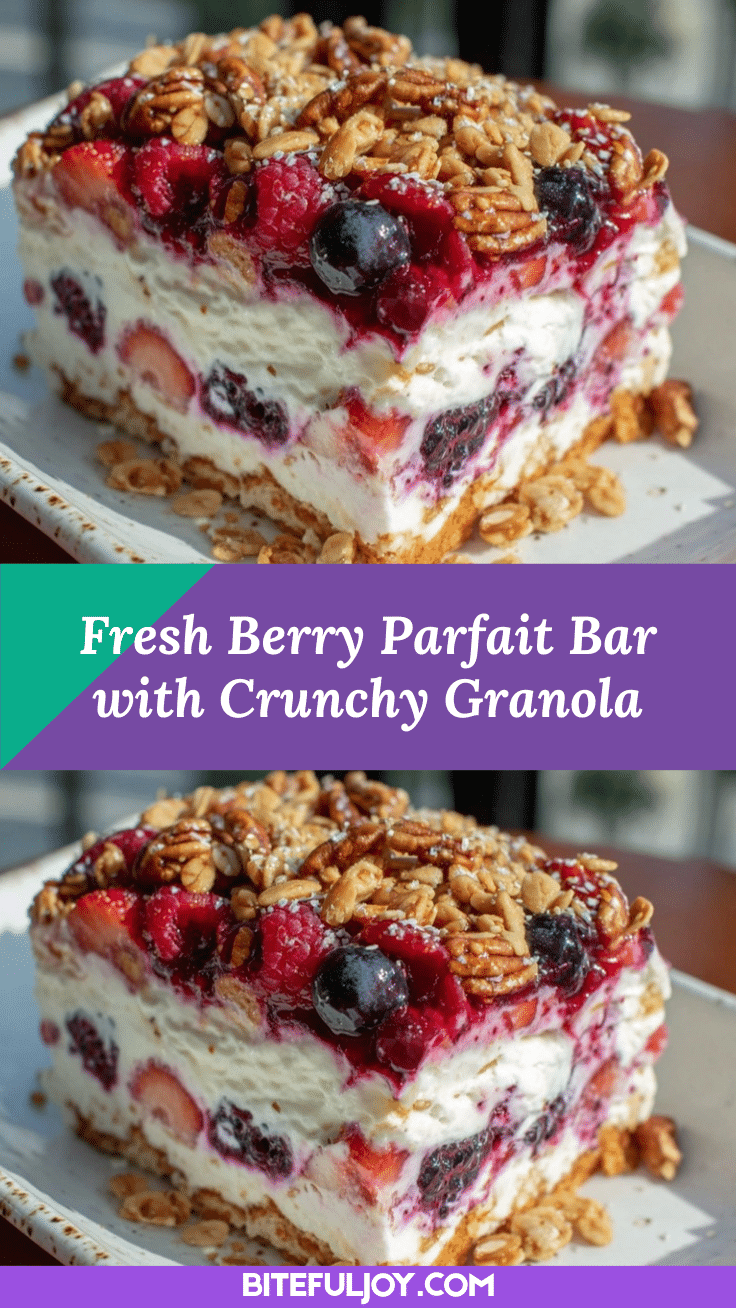 fresh berry parfait bar recipe