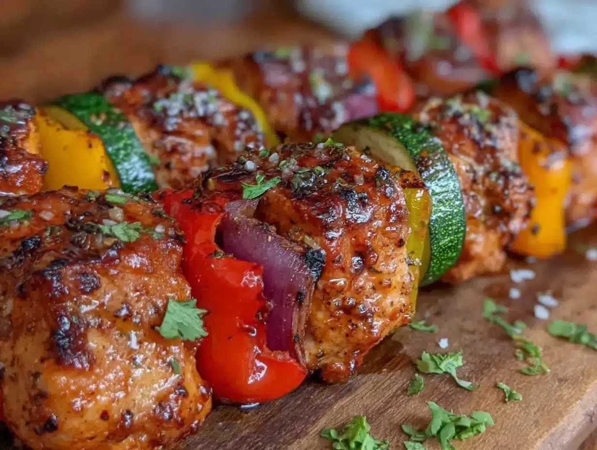grilled chicken kabobs preparation steps