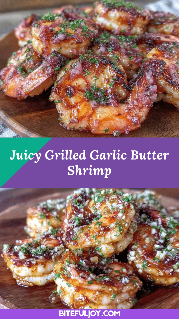 grilled garlic butter shrimp recipe