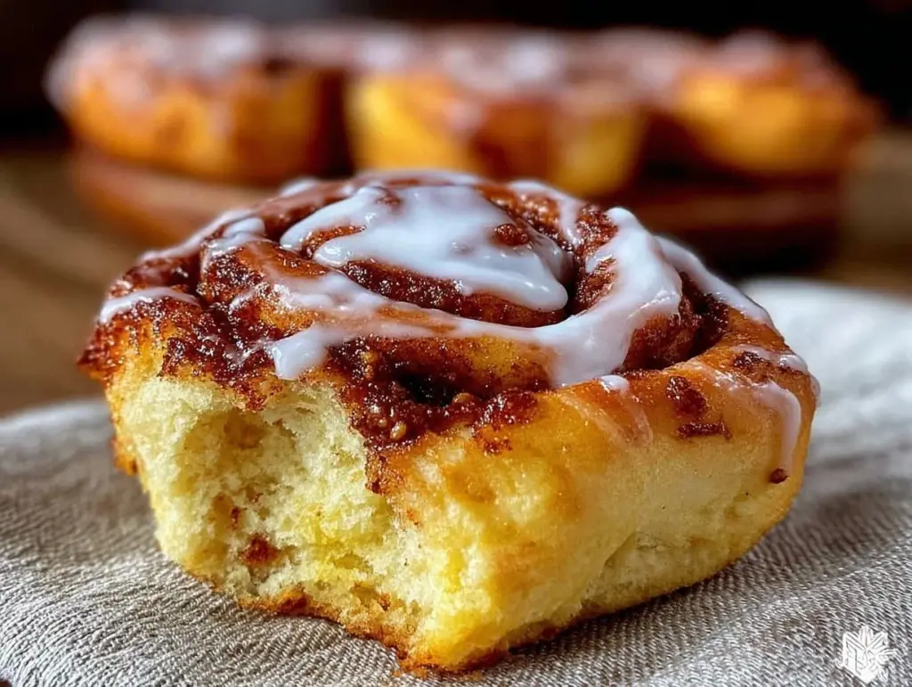 heart-shaped cinnamon rolls - featured image