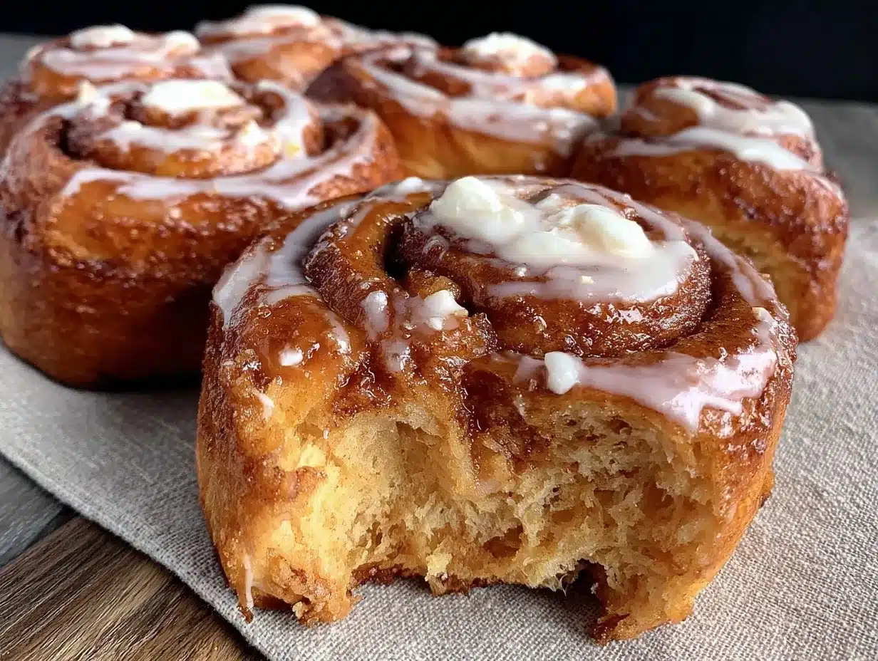 heart-shaped cinnamon rolls preparation steps