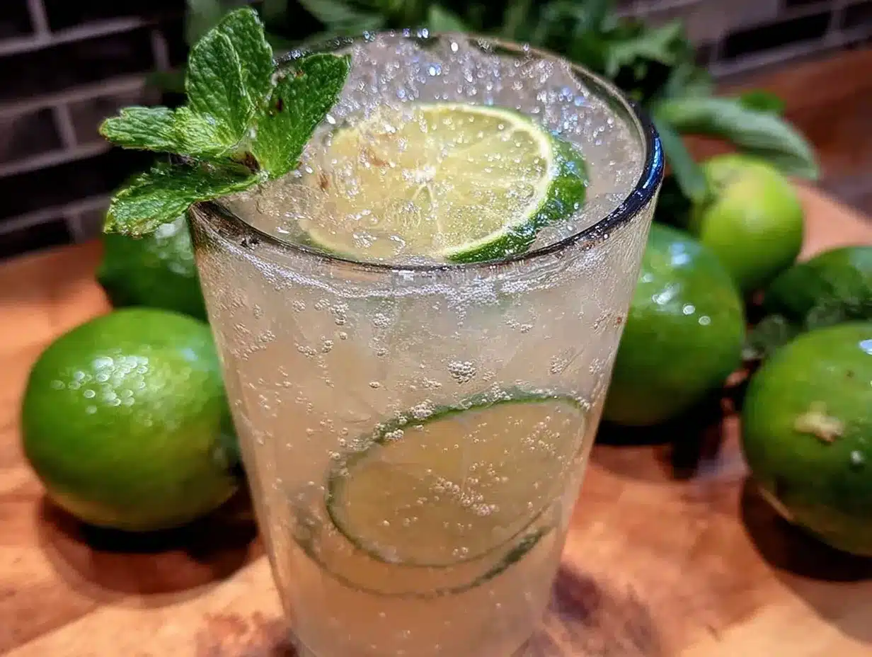 homemade limeade recipe preparation steps