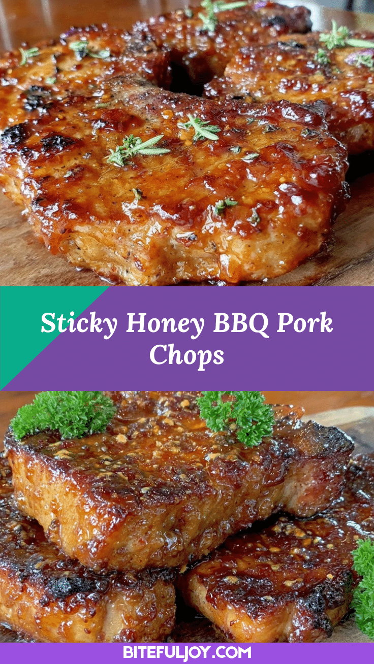 honey bbq pork chops recipe