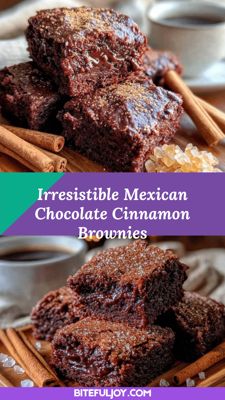 mexican chocolate brownies with cinnamon recipe