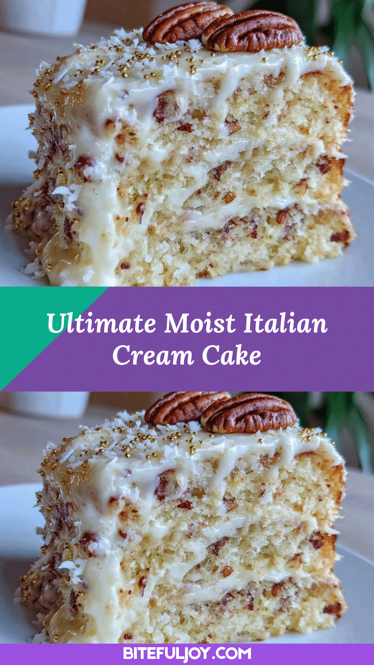 moist italian cream cake recipe recipe