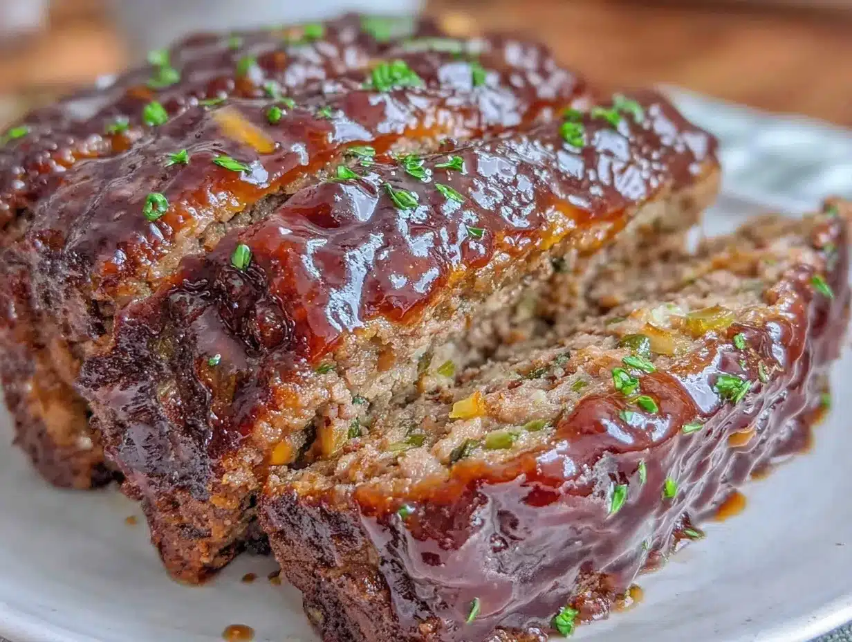 savory meatloaf with brown sugar glaze preparation steps