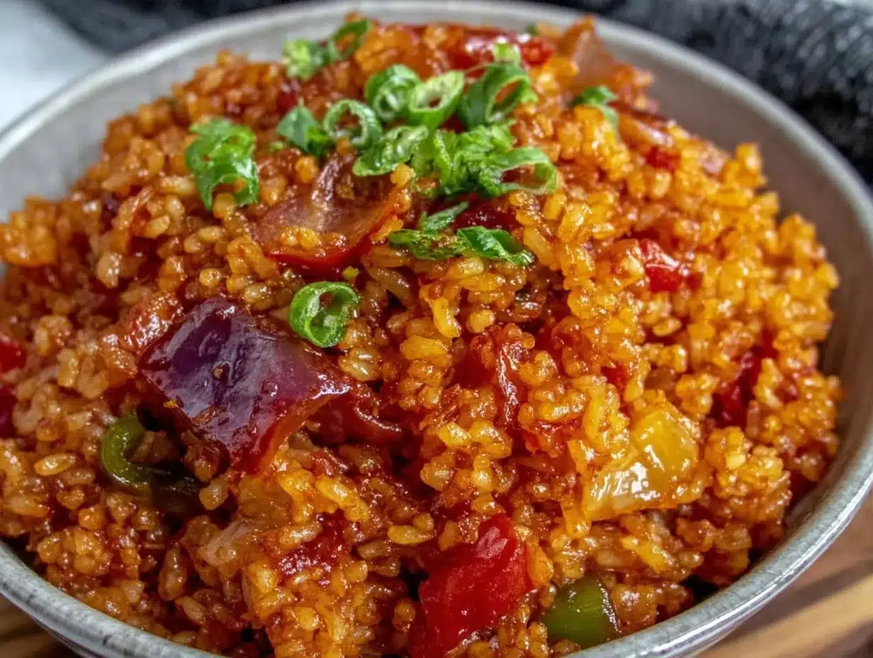 spanish rice with tomatoes preparation steps