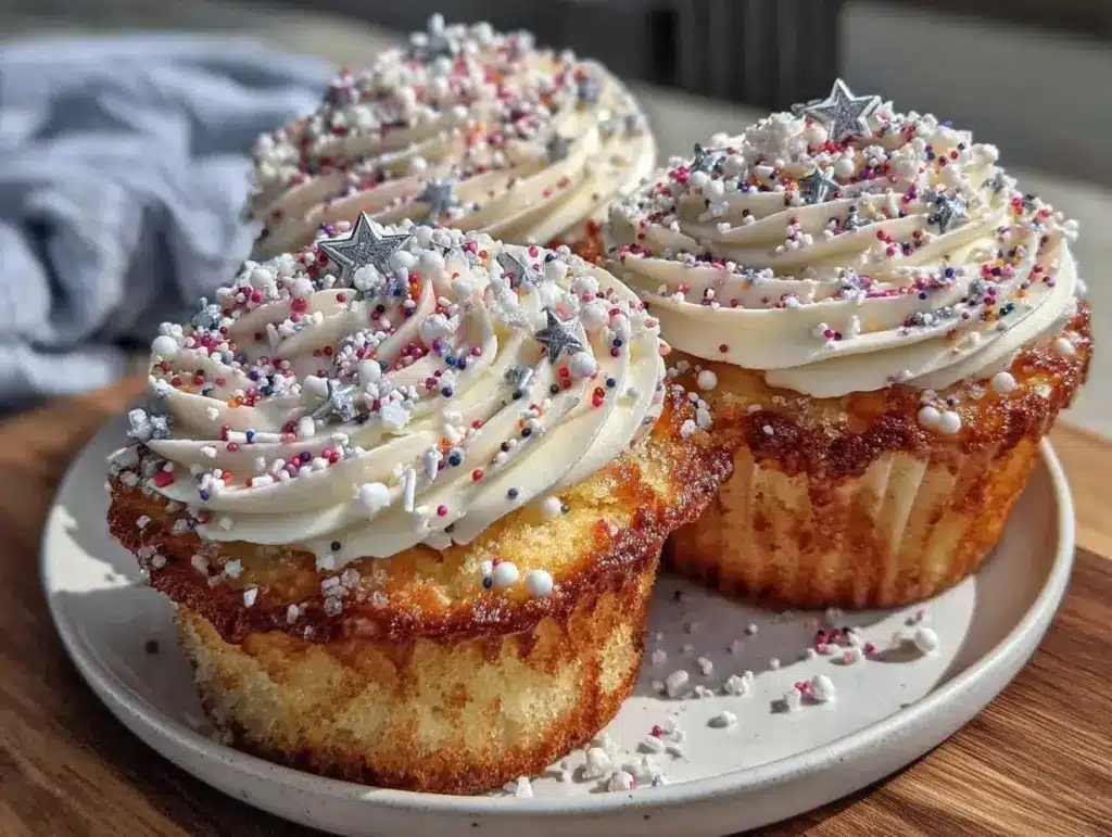 star-spangled cupcakes - featured image