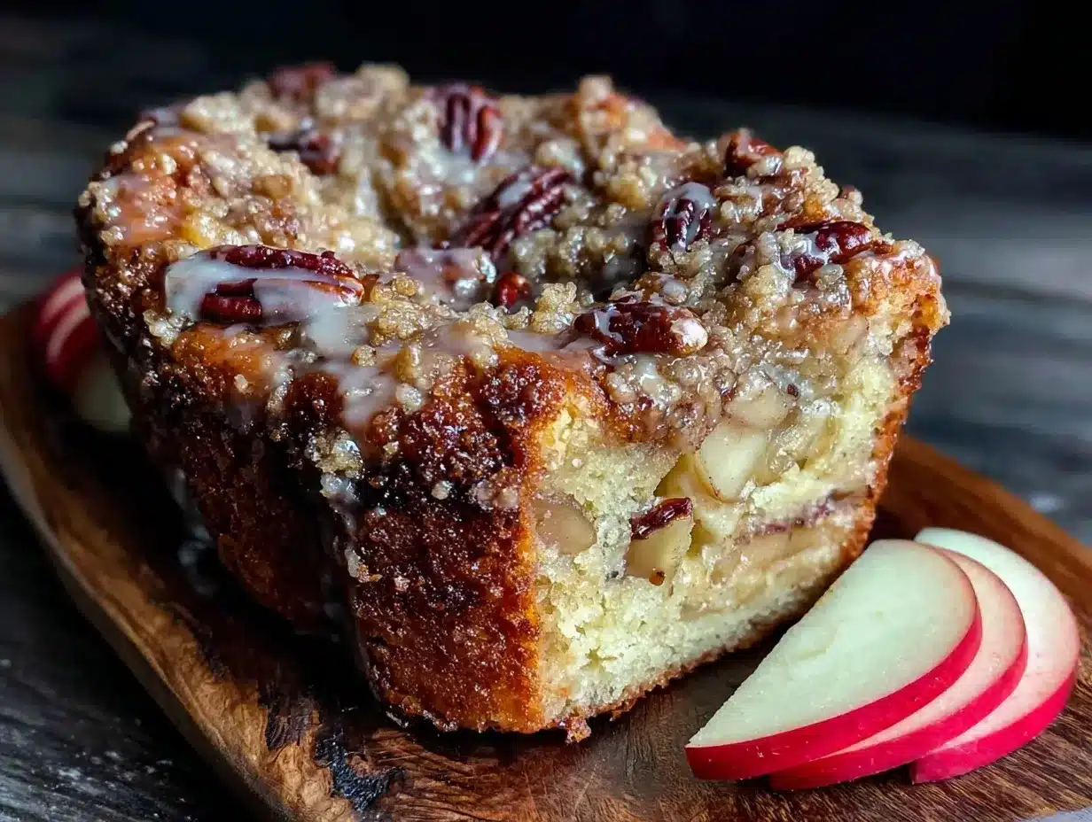 apple cinnamon coffee cake preparation steps