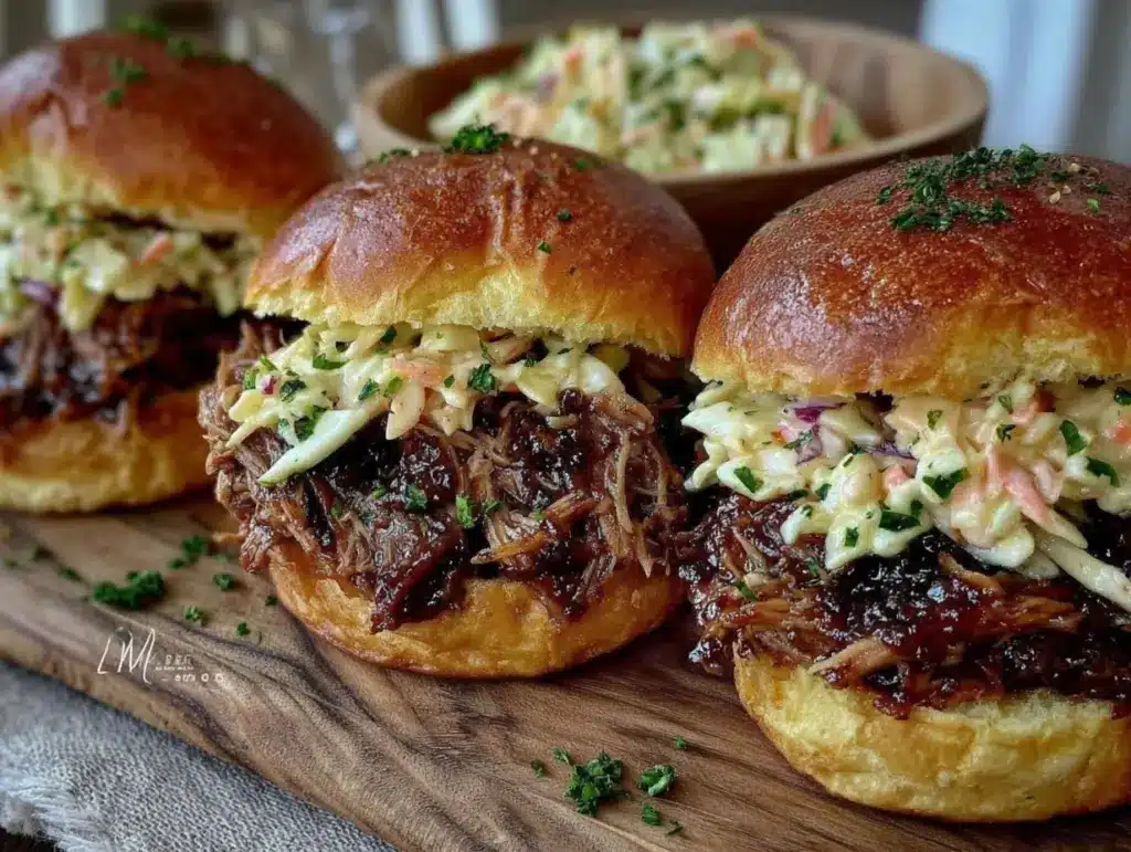 BBQ pulled pork sliders - featured image