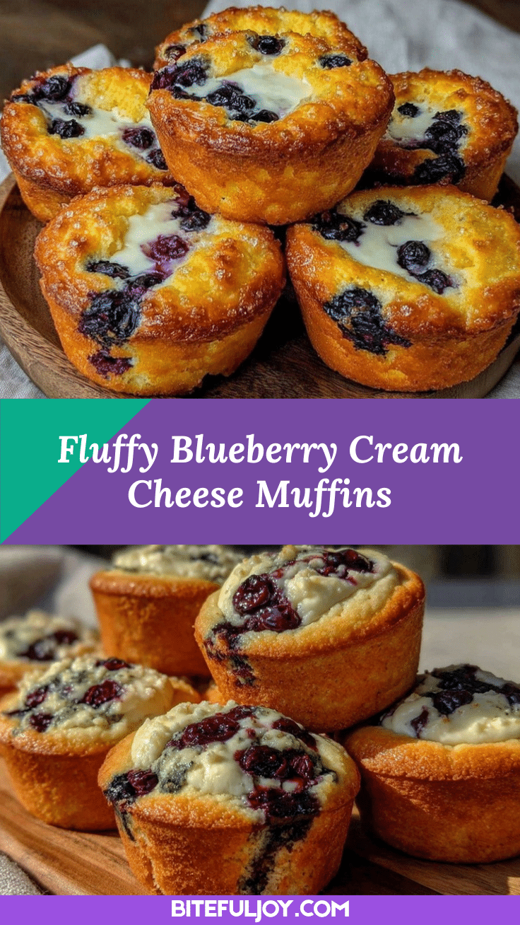 blueberry cream cheese muffins recipe