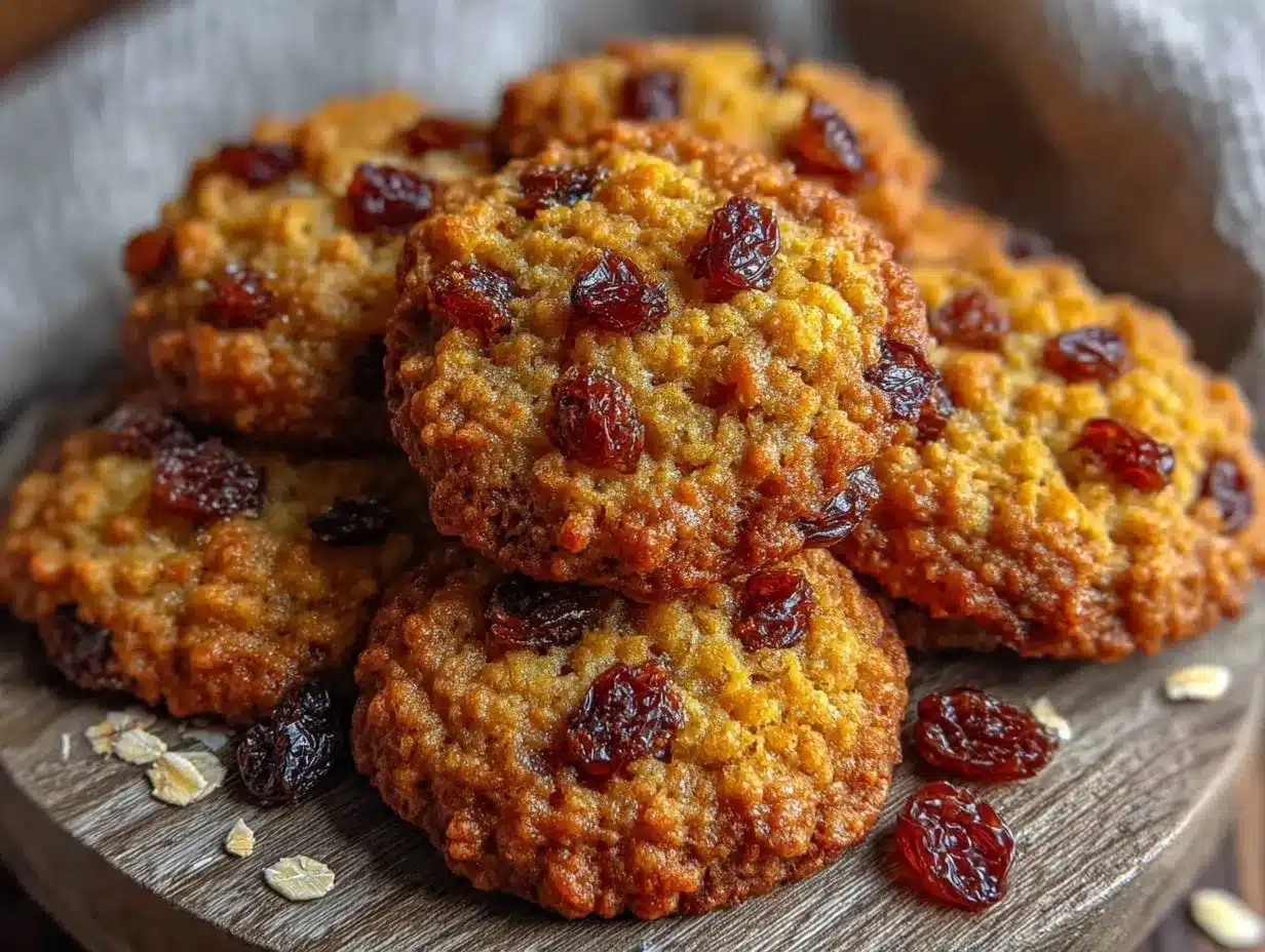 brown butter oatmeal raisin cookies preparation steps
