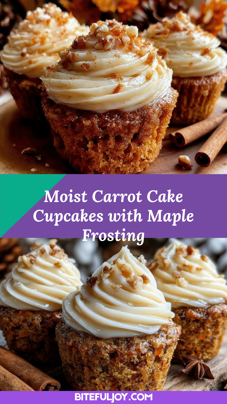 carrot cake cupcakes recipe