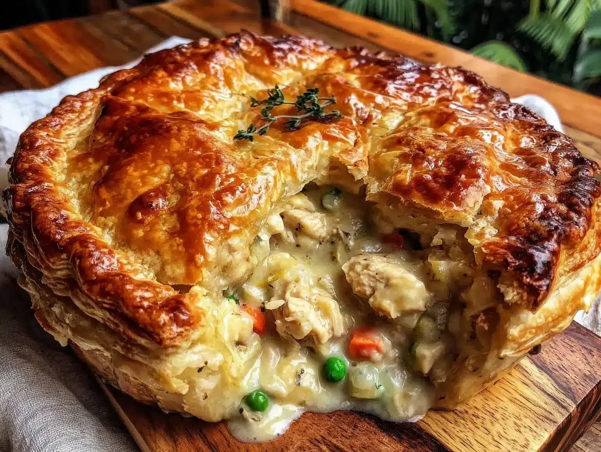 chicken pot pie recipe preparation steps