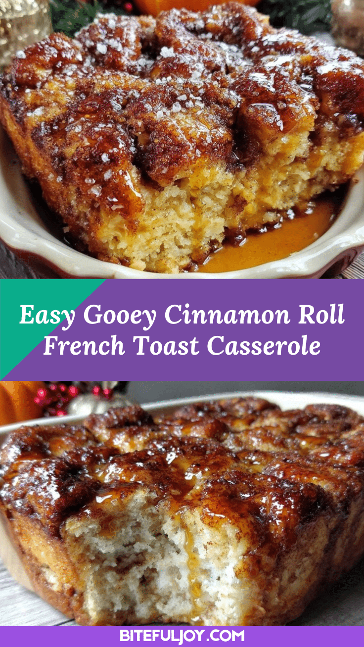 Cinnamon Roll French Toast Casserole recipe