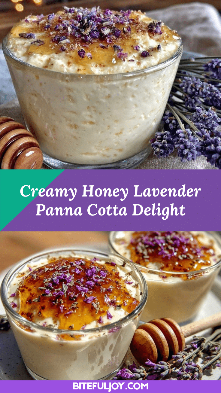 creamy honey lavender panna cotta recipe