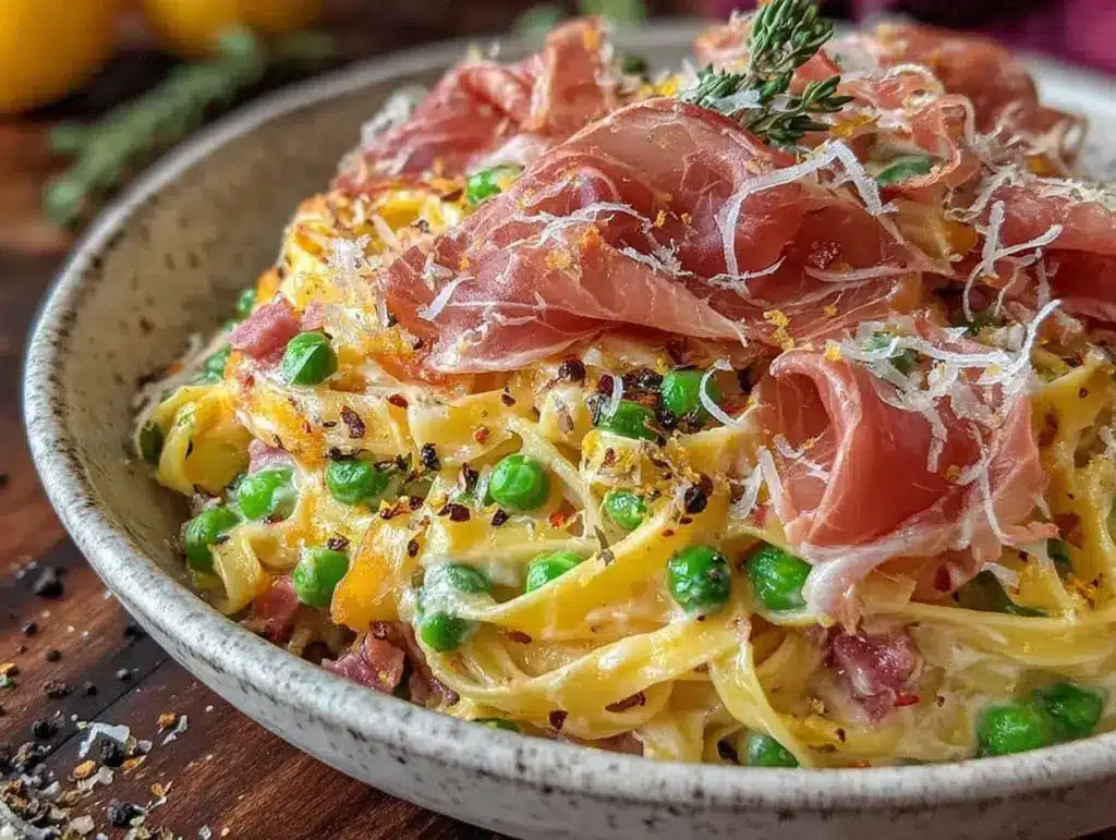 creamy lemon ricotta pasta - featured image