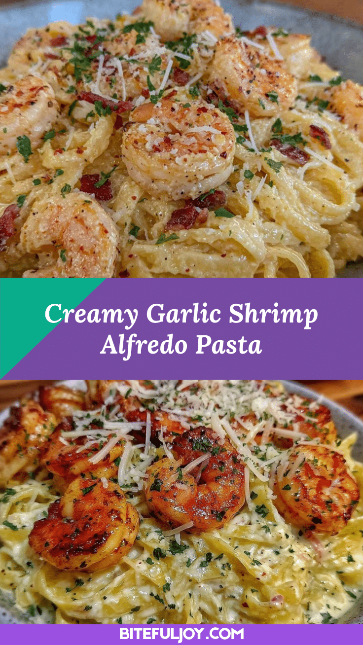 creamy shrimp alfredo pasta recipe