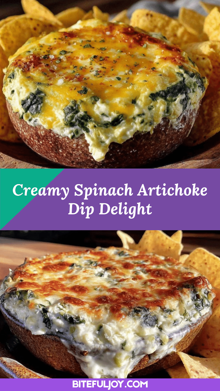 creamy spinach artichoke dip recipe