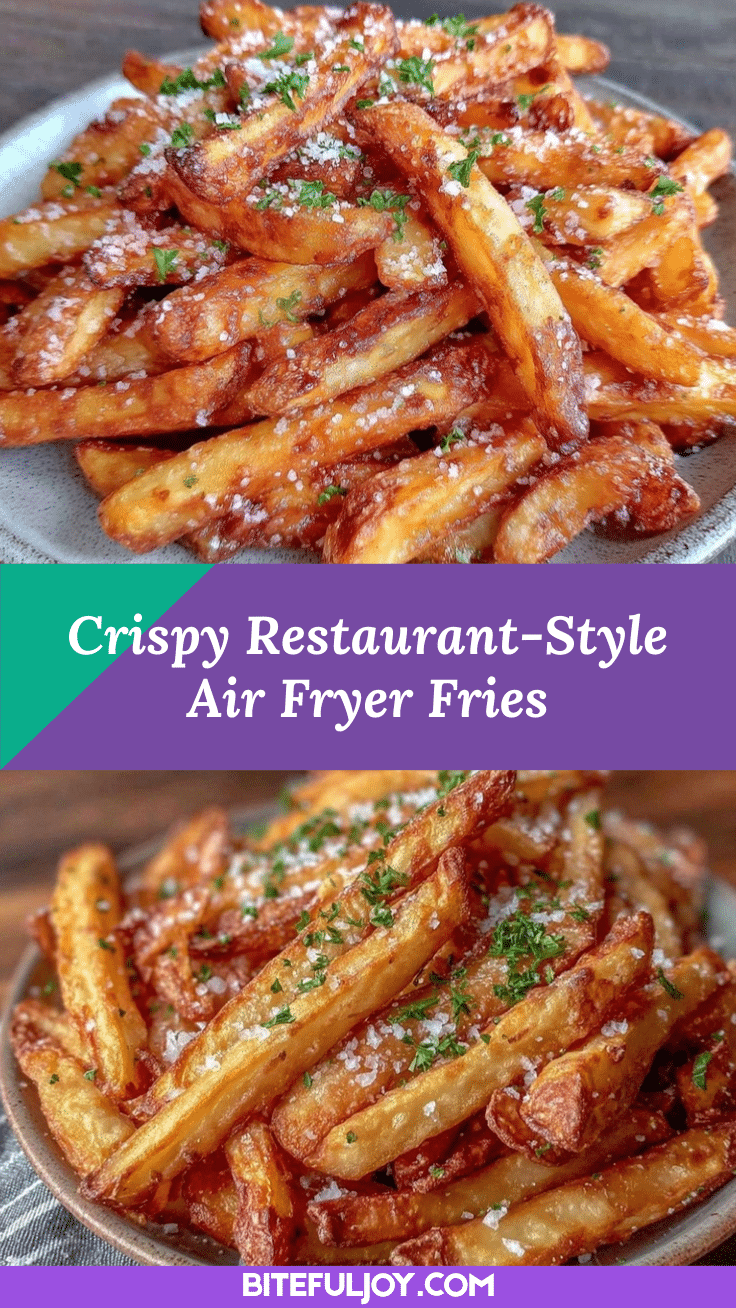 crispy air fryer french fries recipe