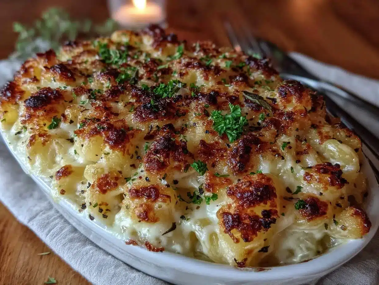 crispy creamy baked mac and cheese preparation steps
