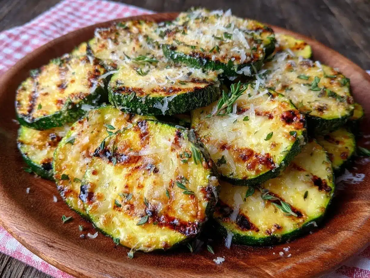 crispy grilled zucchini recipe preparation steps