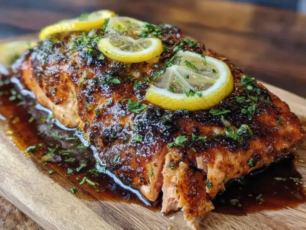 crispy pan-seared salmon - featured image