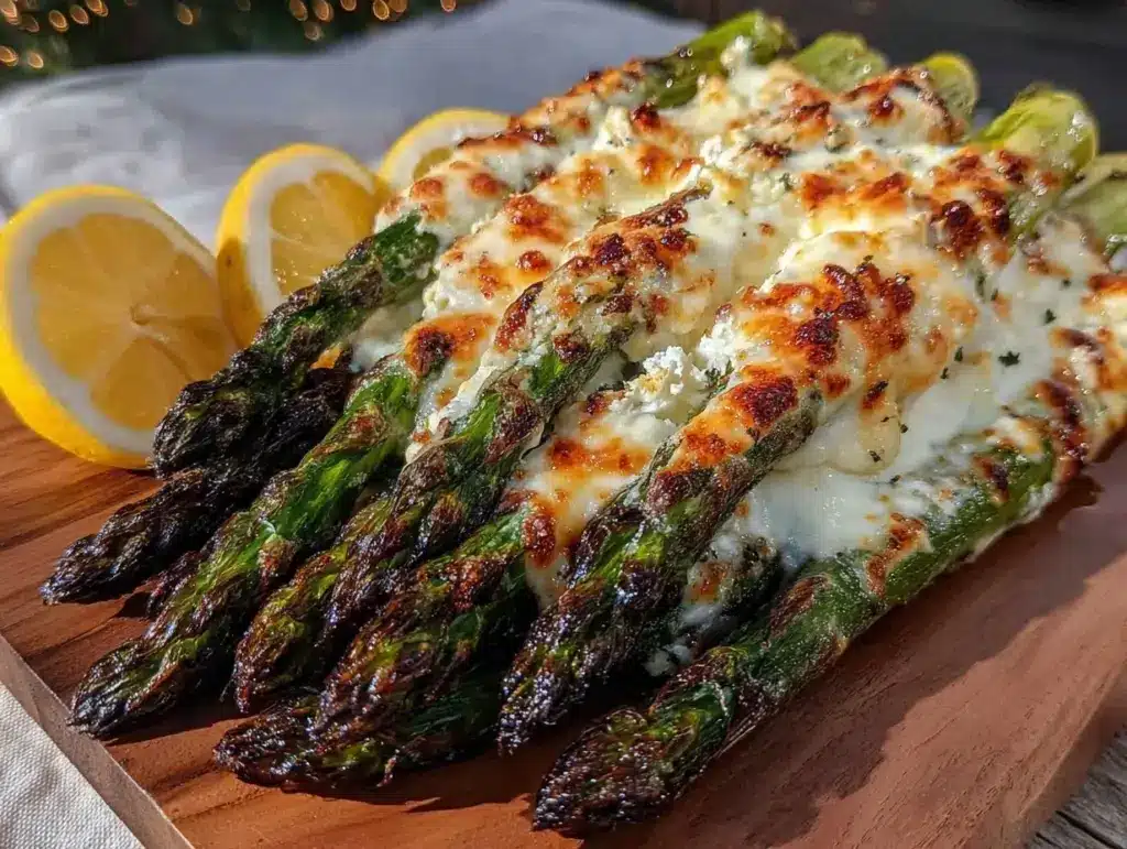 crispy Parmesan roasted asparagus - featured image