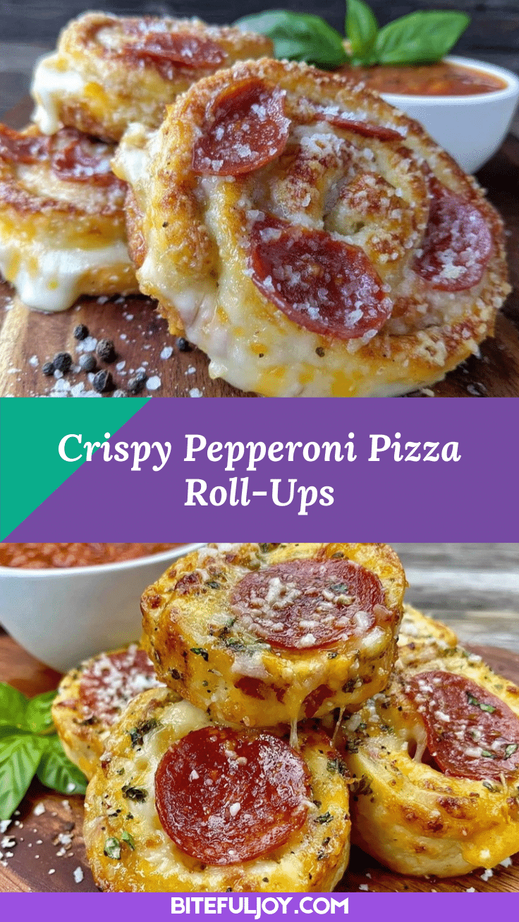 crispy pepperoni pizza roll-ups recipe